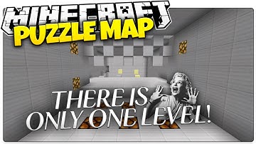 Minecraft | There Is Only One Level (Minecraft Puzzle Parkour Custom Map)