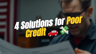 4 Solutions for Vehicle Repairs with Poor Credit 🚗💸