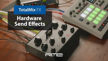 How to use Hardware Send Effects in TotalMix FX