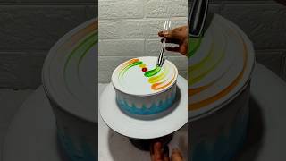 mix Rainbow cake design #trending #trending #decoration #amazing #trendingshorts #trending #reels