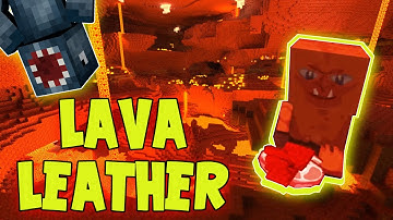 Minecraft - Attack Of The B Team - Lava Leather!! [71]