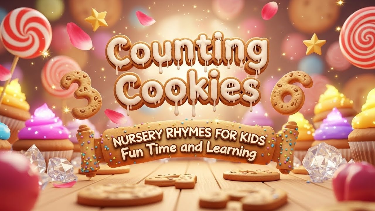 🍪🎵 Counting Cookies | Learn Numbers with Fun Baking & Sharing for Kids 1️⃣2️⃣3️⃣