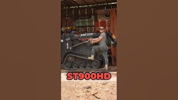 This is the KRT ST900HD Mini Skid Steer! I bet BATMAN wishes he had one of these in his garage!