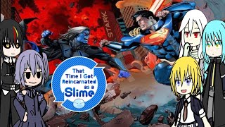Download lagu That time I get reincarnated as a slime react to Death Battle: Superboy Prime Vs Sentry⚔️