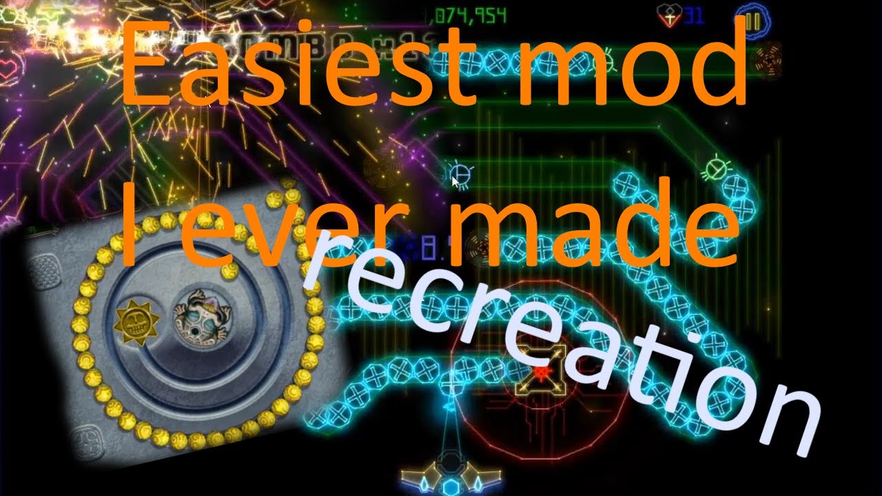 "Easiest mod I ever made" recreated in Luxor Evolved!