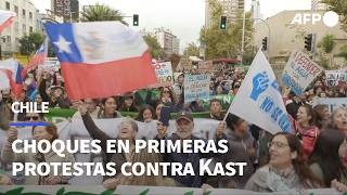 Choques Entre Ambientalistas Y Policías En Primeras Protestas Contra Kast En Chile Afp