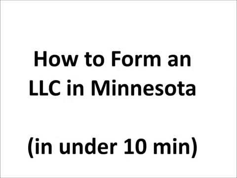 Come formare un LLC in Minnesota