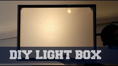 DIY Lightbox Tutorial - Epic Crafts
