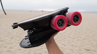 World's First SELF-FOLDING Electric Skateboard