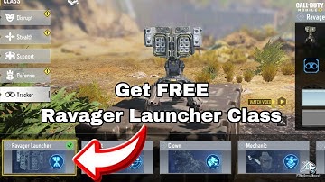 How to Get FREE Ravager Launcher Class in Cod Mobile 2023
