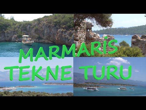 Marmaris Vlog 2 - Tekne Turu | Sedir Adası - Kleopatra Plajı - İncekum - Lacivert Koy - Tavşan Adası