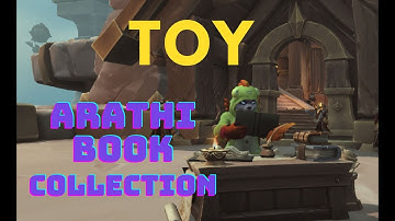 HOW TO GET TOY/Arathi book collection/WOW/World Of Warcraft/with maps