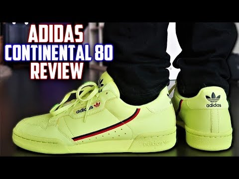 Adidas Continental 80 Semi Frozen Yellow REVIEW and ON-FEET (Yeezy  Inspired) - YouTube