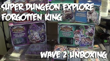 Super Dungeon Explore Kicstarter Wave 2 Unboxing