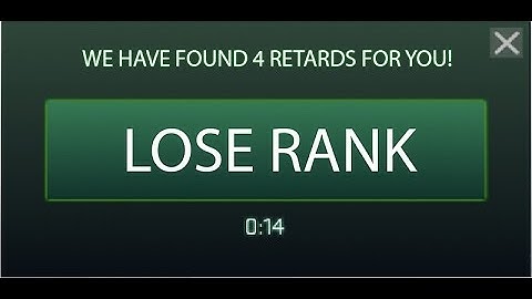 The Fastest Way To Derank In CS:GO