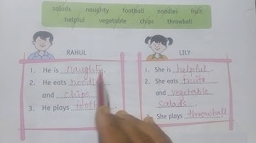Grade 1 - Real English - Ch. 5 - "School is Fun" - Part 5 - Textual Exercise - Ex. A2 & Ex. A3