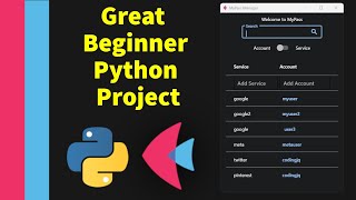 Password Locker with SQLite, Python and Flet (Beginner Tutorial)