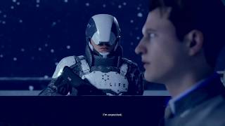 Detroit: Become Human - Connor At The Cyberlife Tower - Connor Converts Androids