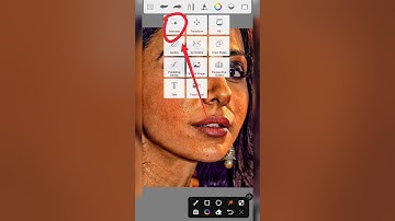 #shorts Autodesk Sketchbook Face Smooth Editing tutorial #shorts #short #youtubeshorts #tending