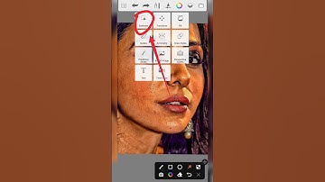 #shorts Autodesk Sketchbook Face Smooth Editing tutorial #shorts #short #youtubeshorts #tending