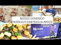 NOSSO ALMOÇO DE DOMINGO / ARROZ COM BACON E COMPRAS NO ATACADÃO