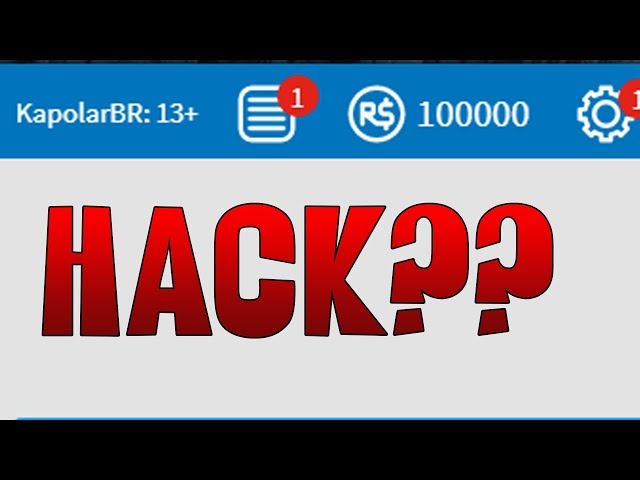 HACK DE ROBUX para ROBLOX? (VOCÊ NÃO VAI ACREDITAR!!!) 