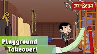 Mr Bean’s Flat of Fun | Mr Bean And Teddy Cartoons