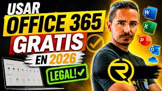 Como USAR OFFICE 365 GRATIS y LEGAL en 2026 Word Excel y PowerPoint