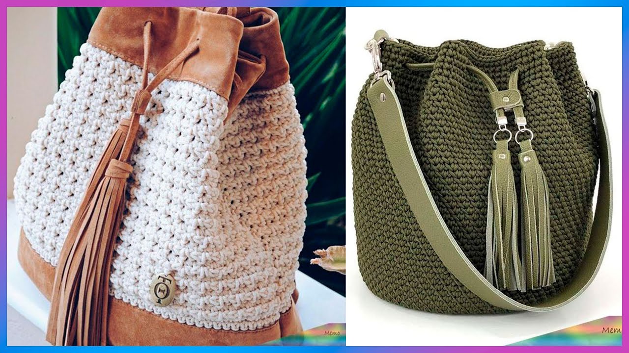 Bolsos Tejidos A Crochet Para Niña Paso A Paso