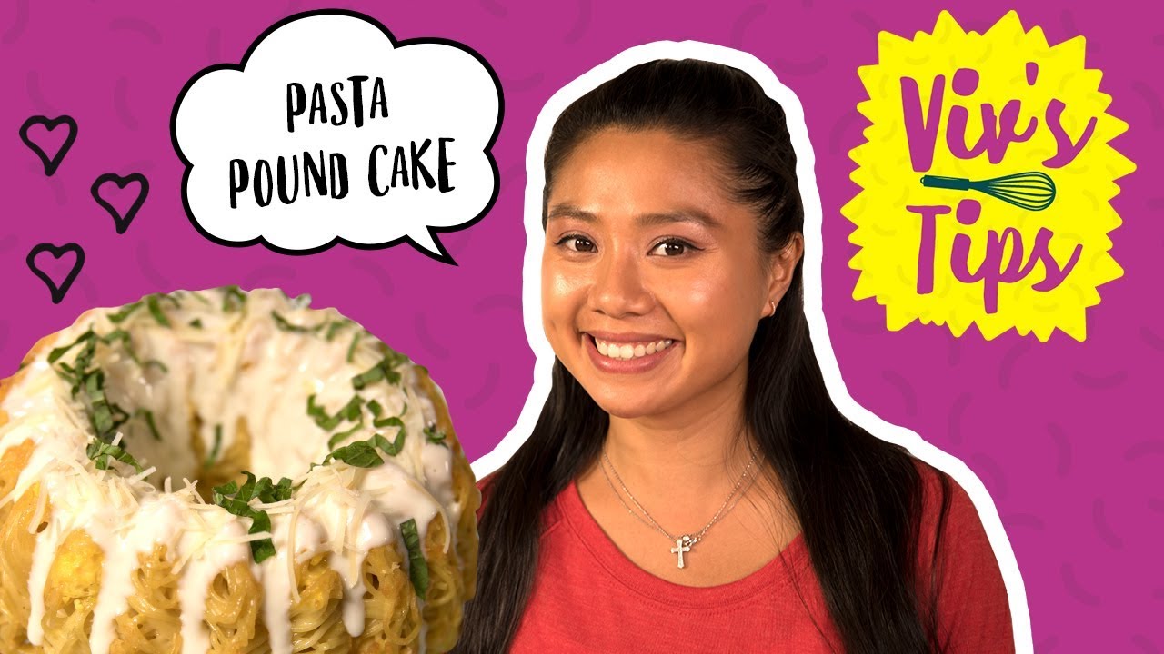 How to Make Pasta Pound Cake | Viv’s Tips | Food Network