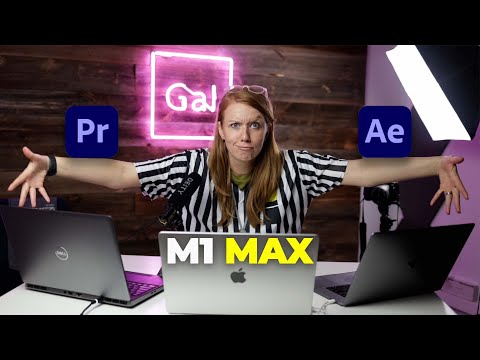 NEW MacBook Pro M1 MAX Premiere Pro Video Editing Speed Test - Is it Worth it?