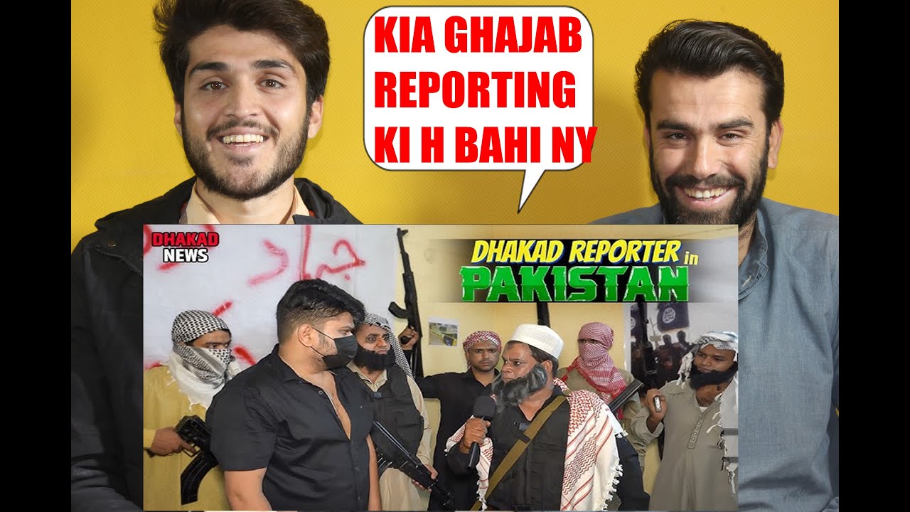 Dhakad Reporter in Pakistan ｜ Harsh Rajput AFGHAN REAACTION - YouTube