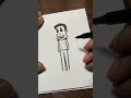 146 Cartoon Faces in Seconds! ✏️🔥 #shorts #trending