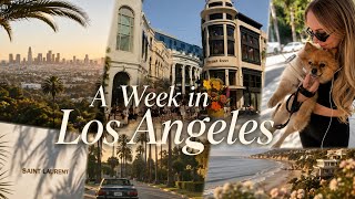 LA VLOG: A mini week in Los Angeles 4K ☀️
