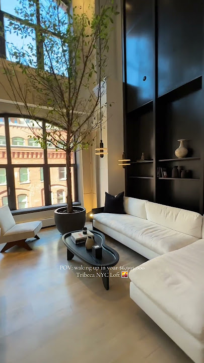 POV: Waking up in your $6,995,000 Tribeca NYC Loft #shorts #luxury #NYC