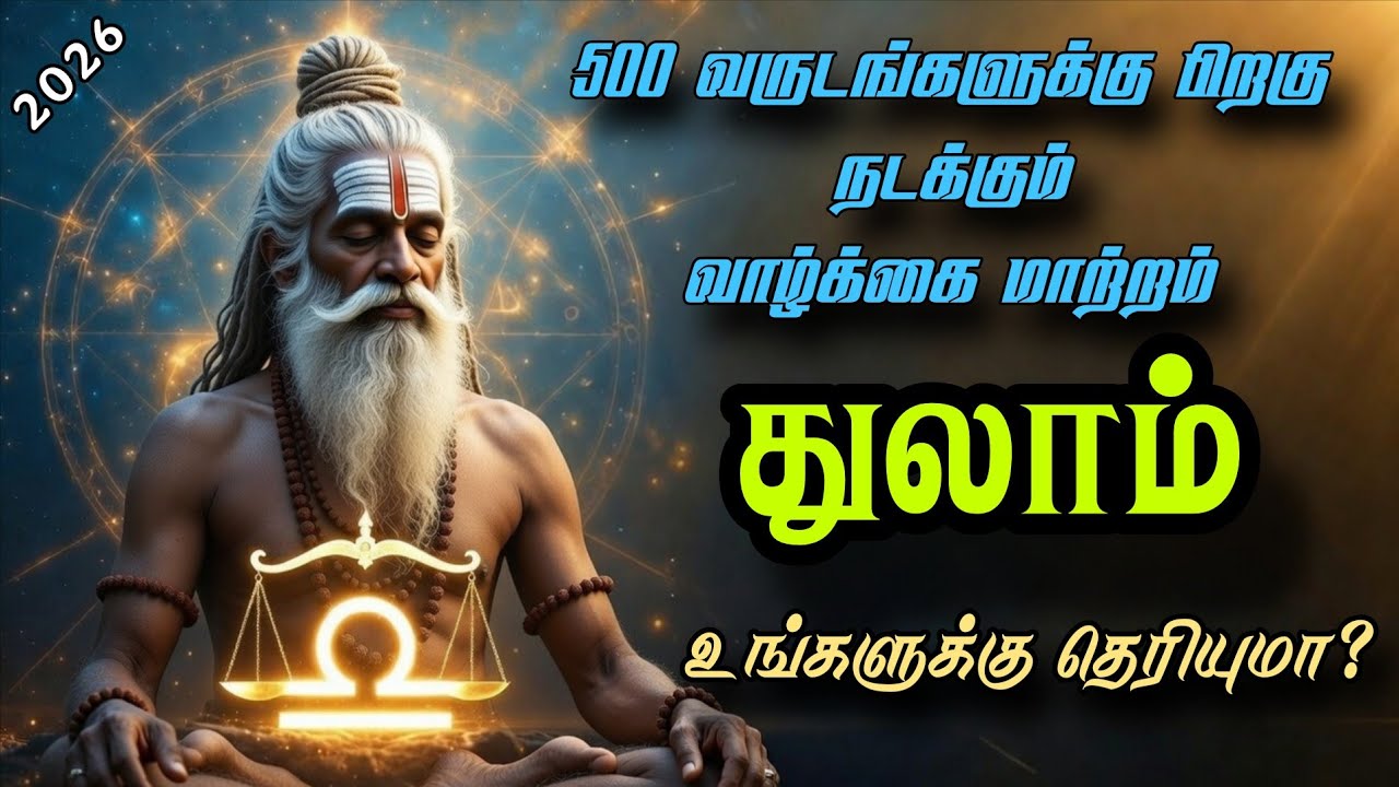 துலாம் | 500 வருடங்களுக்கு பிறகு துலாம் ராசி | வாழ்க்கையே மாறும் தருணம் | Iraivaa Talks #astrology 