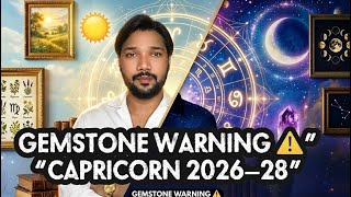     Saturn in Aries 2026–2028 for Capricorn Kaunsa Gemstone Pehne Ya Avoid Karein?