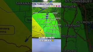 Afternoon thunderstorms, mostly in Northern New York on Tuesday, as we track some severe weather