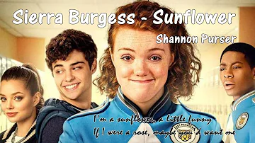 Sunflower - Sierra Burgess is a Loser Ost. Shannon Purser | Lyircs Songs