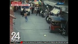 24 Oras: Exclusive: Lalaking high umano sa droga at armado ng kutsilyo, nanugod ng mga pulis