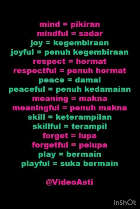 English Vocabulary: Added FUL to make different meanings: Peace/Peaceful, Forget/Forgetful, #shorts