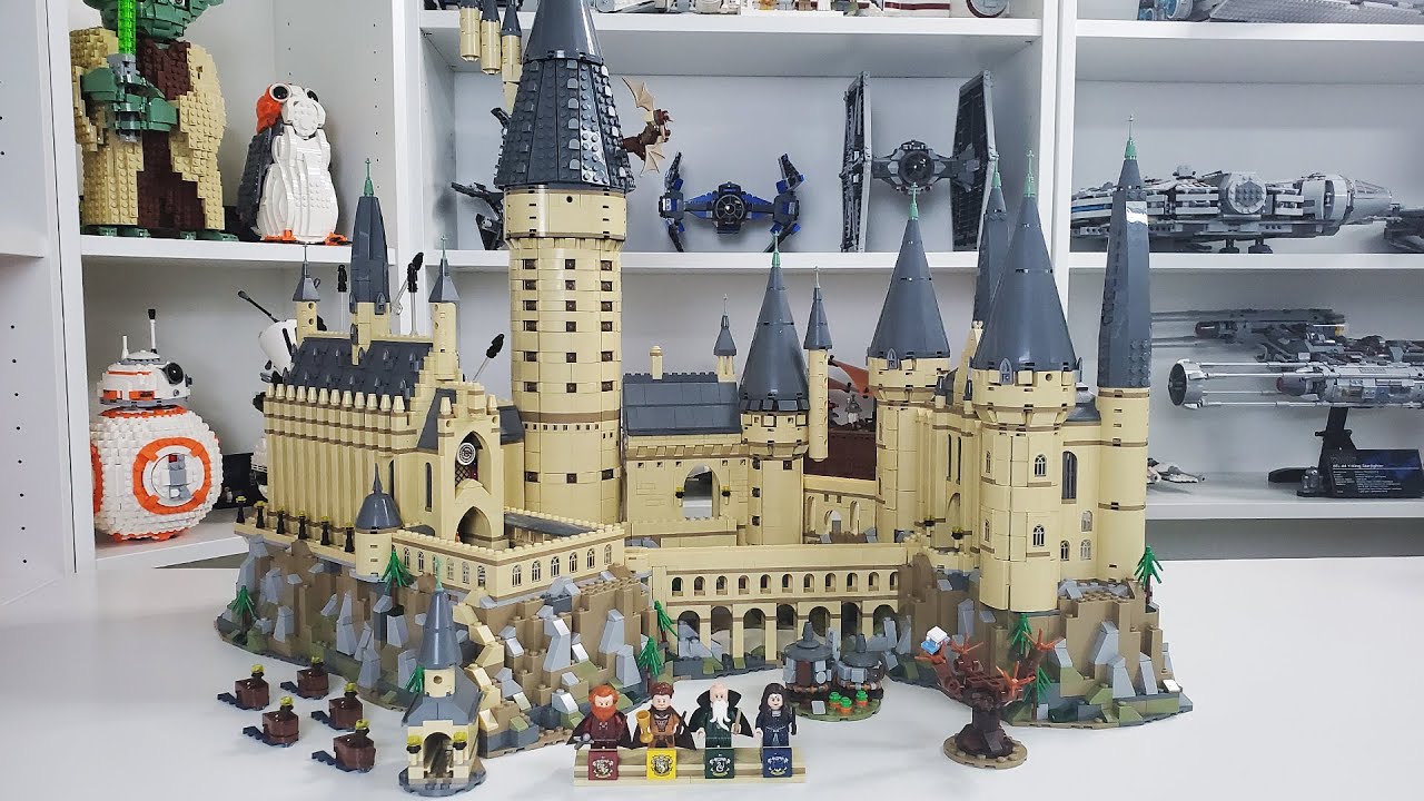 Lego Hogwarts Castle - Second Biggest set Ever 6020 - Harry Potter 71043 -  Lego Speed Build 