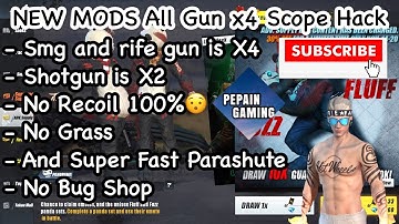 All X4 Gun Scope Mode/Rules Of Survival New Hack/Safe 100% No Banned