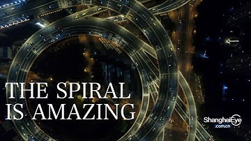See the brilliant spiral design of Shanghai Nanpu Bridge!