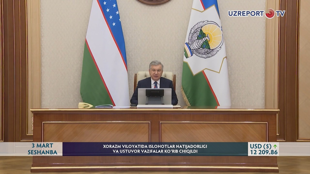 Xorazm viloyatida islohotlar natijadorligi va ustuvor vazifalar ko‘rib chiqildi