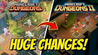 Minecraft Dungeons 2 Gameplay Changed A LOT… New Artifacts, Talismans, Twisted Warden