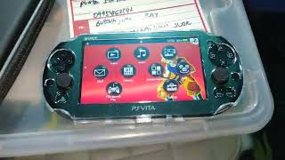 ps vita slim jailbreak with full of games