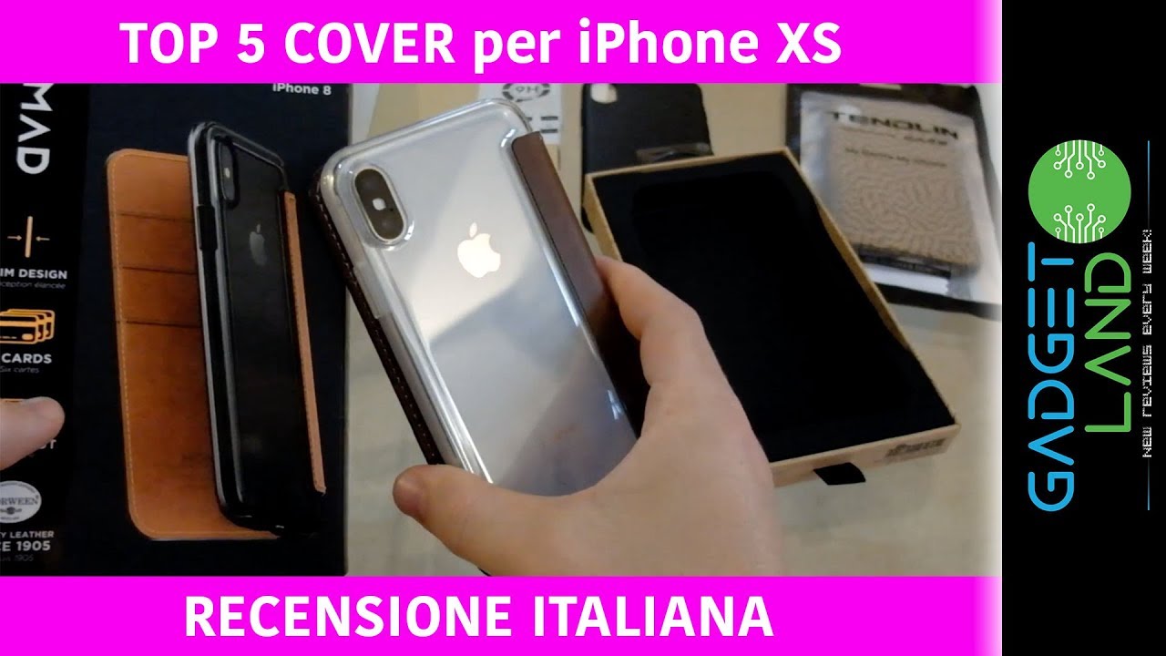 NEW'C Cover per iPhone X, iPhone XS, Custodia Gel Trasparente orbida