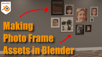 Creating Photo Frame Assets in Blender