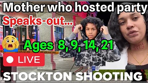 Stockton Mass Shooting : Mother who hosted 2 year-old birthday party Speaks-out!
